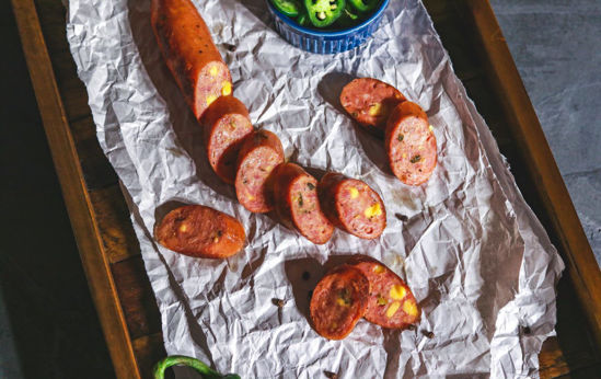 Picture of Smoked Jalapeno Cheese Sausage