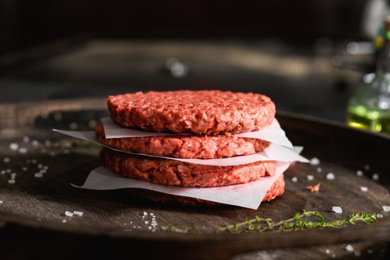 Picture of 1/3 lb. Beef Patties Bulk