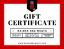 Picture of Gift Certificate
