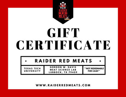 Picture of Gift Certificate